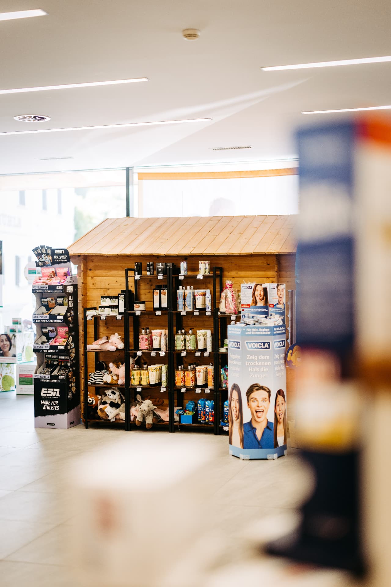 Verkaufsraum der Columban Apotheke
